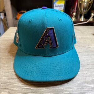 New Era Teal and Purple Arizona Diamondbacks SnapBack